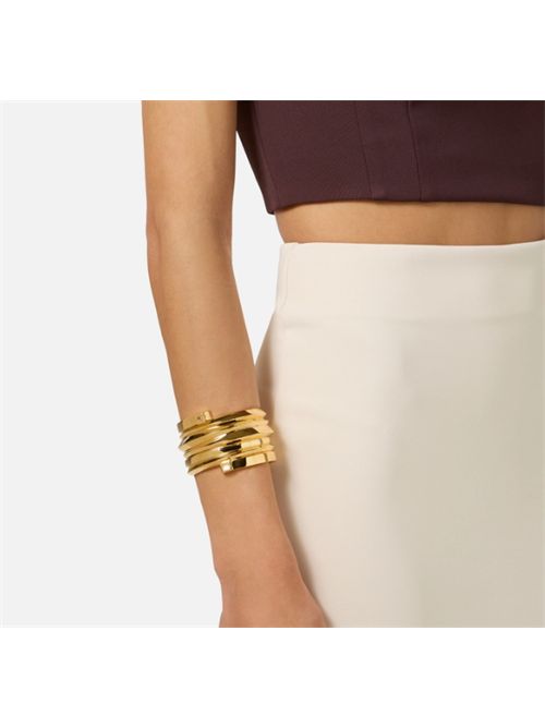 RIGID CUFF BRACELET ELISABETTA FRANCHI | BC02A61E2U95 oro giallo
